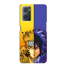 Купить Чехлы на телефон с принтом Anime для Реалми 9i (Naruto Vs Sasuke)