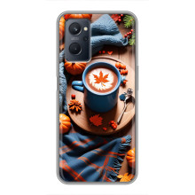 Чохол з унікальним дизайном 'Осінь з кавою' для Realme 9i – Кава і гарбузики