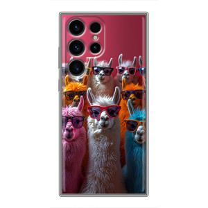 Чохол з принтом стильні тварини для 

РеаlMe C100 
