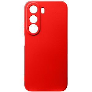 Чехол TPU GETMAN Liquid Silk Full Camera для Realme C100i – Красный
