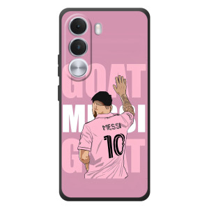 Чехлы Лео Месси в Майами на Realme C100i (GOAT MESSI)