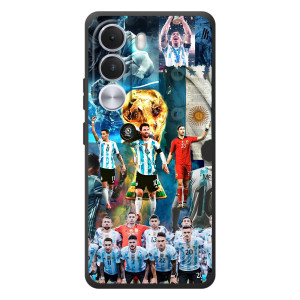 Чехлы Месси для Realme C100i (AlphaPrint)