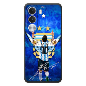 Чехлы Месси для Realme C100i (AlphaPrint)