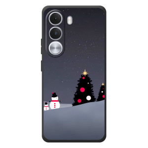 Чехлы на Новый Год Realme C100i (Снеговички)