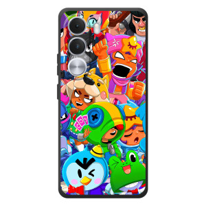 Чехлы Brawl Stars для Realme C100i (AlphaPrint)