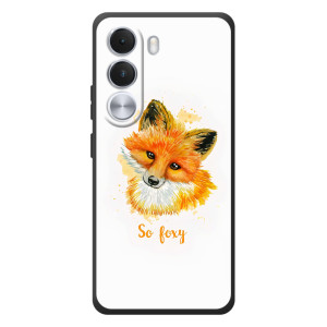 Чехлы с картинкой Лисички для Realme C100i (VPrint)