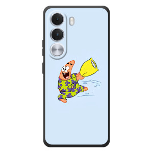 Чехлы с Патриком на Realme C100i (Патрик с подушкой)