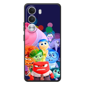 Чехол Головоломка для Realme C100i - (AlphaPrint) (Герои головоломки)