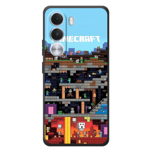Чехол Майнкрафт на Realme C100i (AlphaPrint) Minecraft