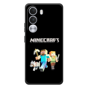Чехол Майнкрафт на Realme C100i (AlphaPrint) Minecraft