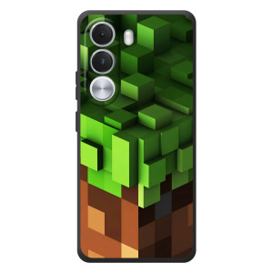 Чехол Майнкрафт на Realme C100i (AlphaPrint) Minecraft