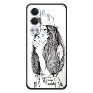 Чехол с печатью для Realme C100i - (Мода) (AlphaPrint)