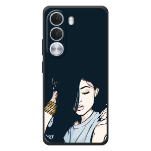Чехол с печатью для Realme C100i - (Мода) (AlphaPrint)