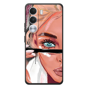 Чехол с печатью для Realme C100i - (Мода) (AlphaPrint)