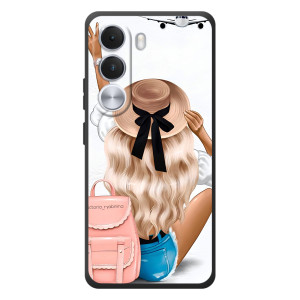Чехол с печатью для Realme C100i - (Мода) (AlphaPrint)
