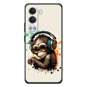 Чехол с Обезьянами Realme C100i - (AlphaPrint)