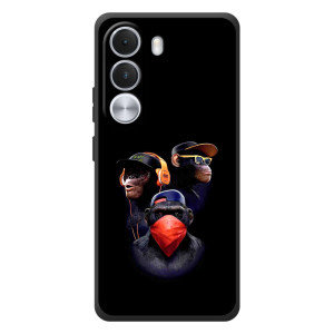 Чехол с Обезьянами Realme C100i - (AlphaPrint)