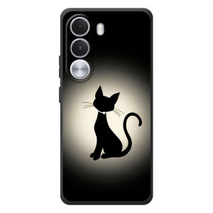 Чехол с принтом для Realme C100i (AlphaPrint) Модные коты