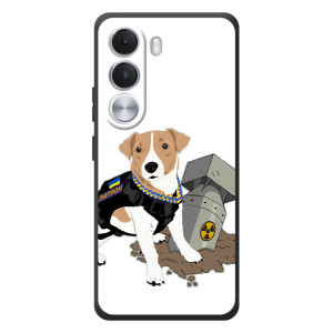 Чохол з принтом Песика Патрон для Realme C100i (Пес Патрон з ракетою)