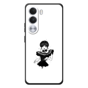 Чехлы Венсдей на Realme C100i Уэнсдей (AlphaPrint)