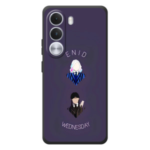 Чехлы Венсдей на Realme C100i Уэнсдей (AlphaPrint)