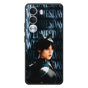 Чехлы Венсдей на Realme C100i Уэнсдей (AlphaPrint)