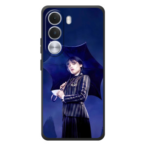 Чехлы Венсдей на Realme C100i Уэнсдей (AlphaPrint)
