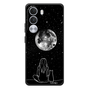 Чехол с рисунком кот на Realme C100i