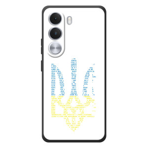 Чехол с украинским гербом на Realme C100i – Герб с гимном Украины