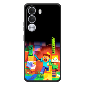Чохли для Realme C100i (Персонажі МайнКрафт) – Герой Майнкрафт
