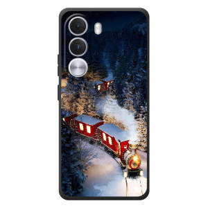 Силіконовий бампер на різдво для Realme C100i (Потяг)
