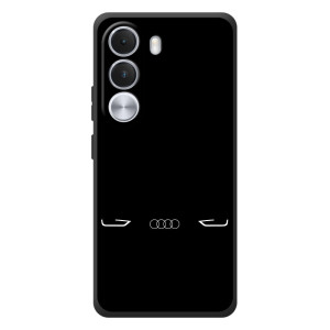 Силиконовый бампер с картинкой машины на Realme C100i – Силует Audi