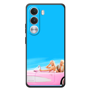 Силиконовый Чехол Барби Фильм на Realme C100i (Барби и Кен)