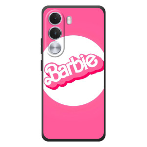 Силиконовый Чехол Барби Фильм на Realme C100i (Лого Барби)