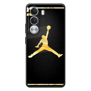 Силиконовый Чехол Nike Air Jordan на Реалми С100и (Джордан 23)