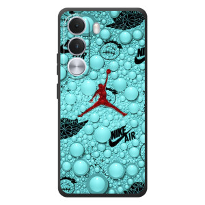 Силиконовый Чехол Nike Air Jordan на Реалми С100и (Джордан Найк)
