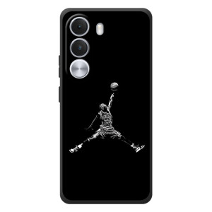Силиконовый Чехол Nike Air Jordan на Реалми С100и (Джордан)