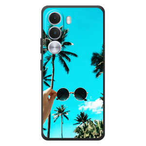 Силиконовый чехол с КАРТИНКАМИ лето для Realme C100i (AlphaPrint)