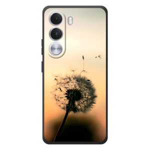 Силіконовий Чохол з кульбабками на Realme C100i – Роздмухана кульбабка