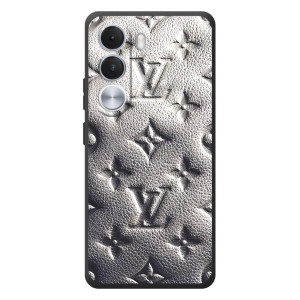 Текстурный Чехол Louis Vuitton для Реалми С100и (Бежевый ЛВ)