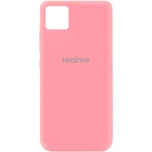 Чехол Silicone Cover My Color Full Protective (A) для Realme C11 (Розовый)