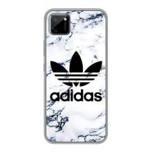Чехлы Адидас для Realme C11 (AlphaPrint) – Адидас на мраморе