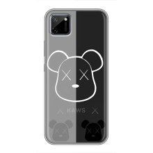 Чехлы для Realme C11 - Bearbrick Louis Vuitton (PREMIUMPrint) (БеарБрик глаза)