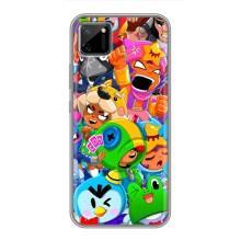 Чехлы Brawl Stars для Realme C11 (AlphaPrint)