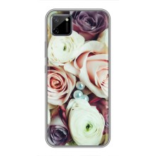 Чохли з принтом Троянд для Realme C11 (Букет Троянд)