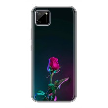 Чохли з принтом Троянд для Realme C11 (Нічна троянда)
