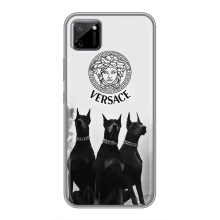 Чехлы VERSACE для Реалми С11 (PREMIUMPrint) (Доберман Версаче)