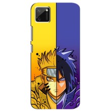 Купить Чехлы на телефон с принтом Anime для Реалми с11 – Naruto Vs Sasuke