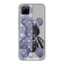 Силиконовый чехол для Realme C11 – Медведь Louis Vuitton