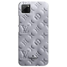 Текстурный Чехол Louis Vuitton для Реалми с11 – Белый ЛВ